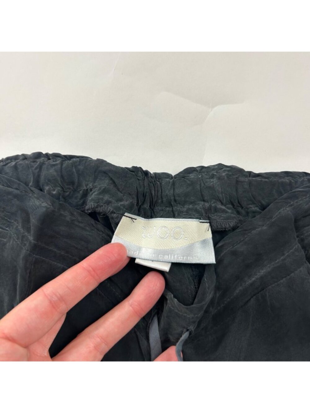 Woo. Delicate Cotton Tie Dye Pull On Lounge Pant L - Picture 4 of 7